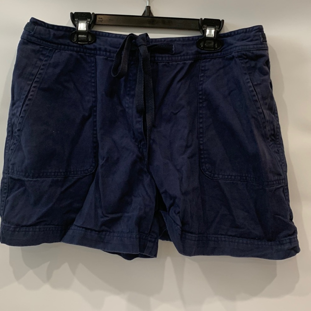 Natural Reflections shorts, navy blue, size 12